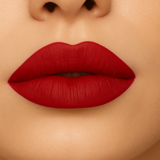 red lip liner for dancers