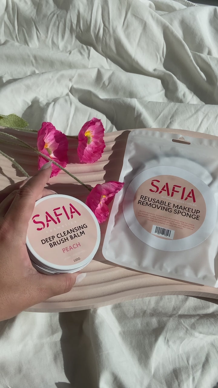 tenielle jai brush solid soap and cleansing pad