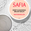 watermelon solid brush soap makeup brush cleaner